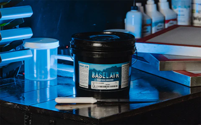 emulsion for screen printing