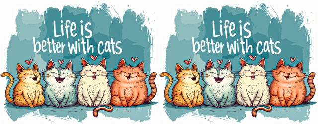 life is better with cats