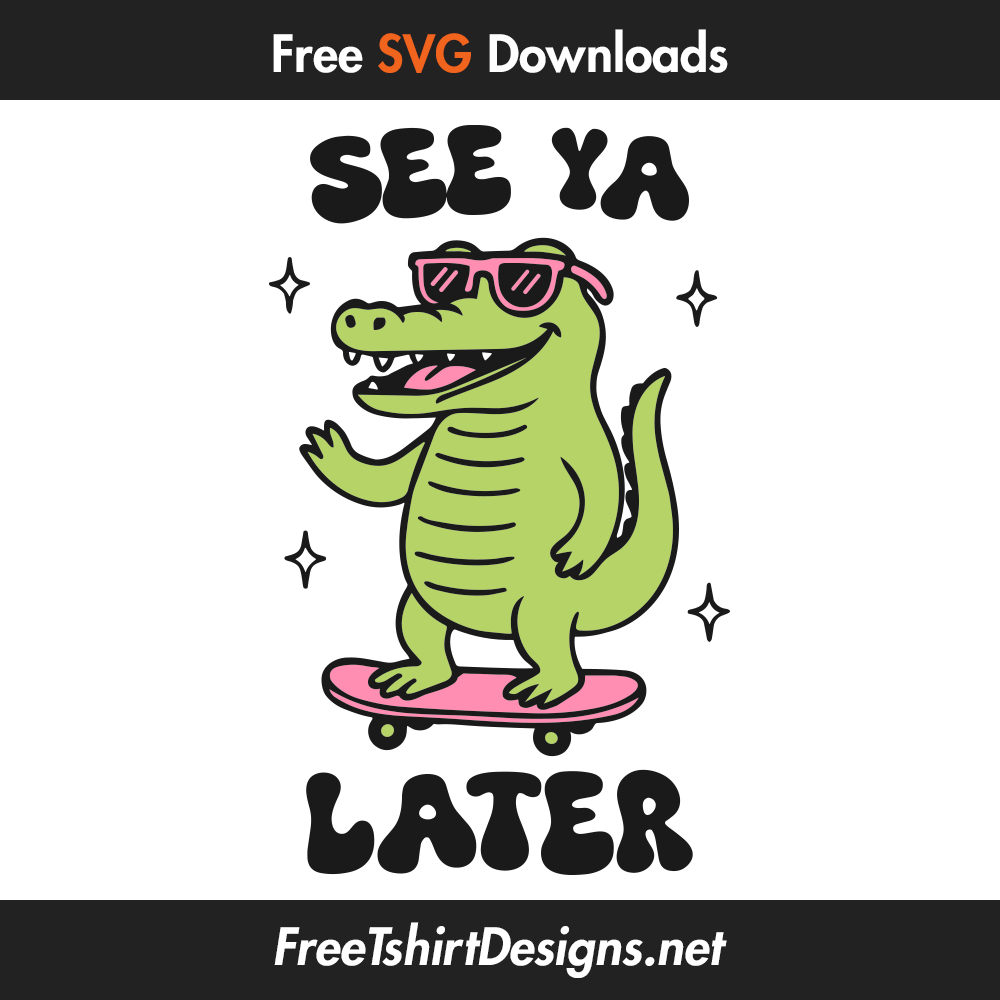 see ya later svg vector