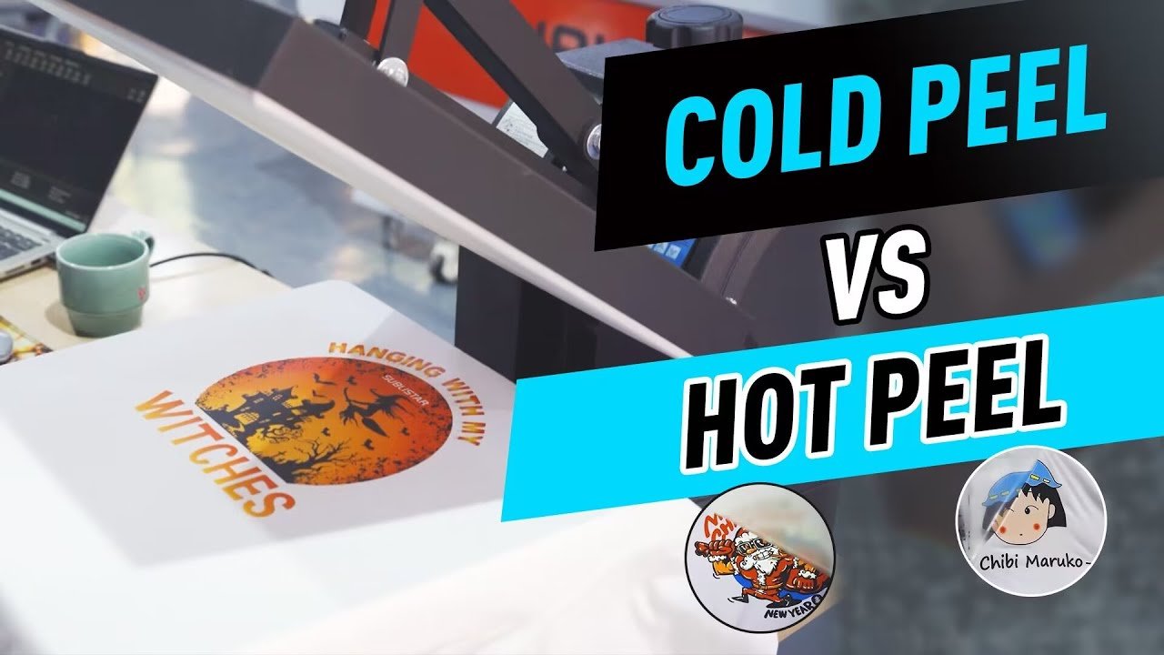 dtf cold peel vs hot peel